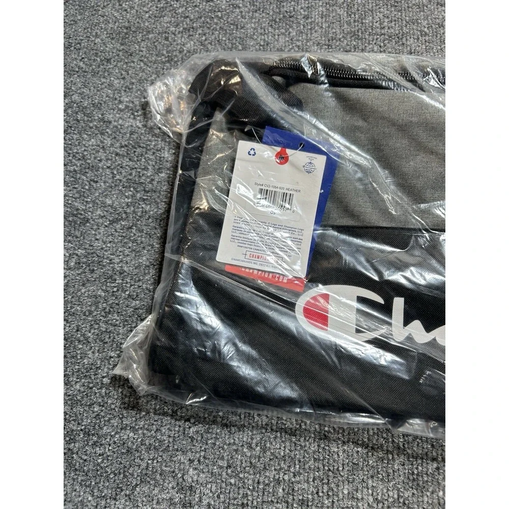 Brand New with Tag CHAMPION Heather Gray Duffle Bag